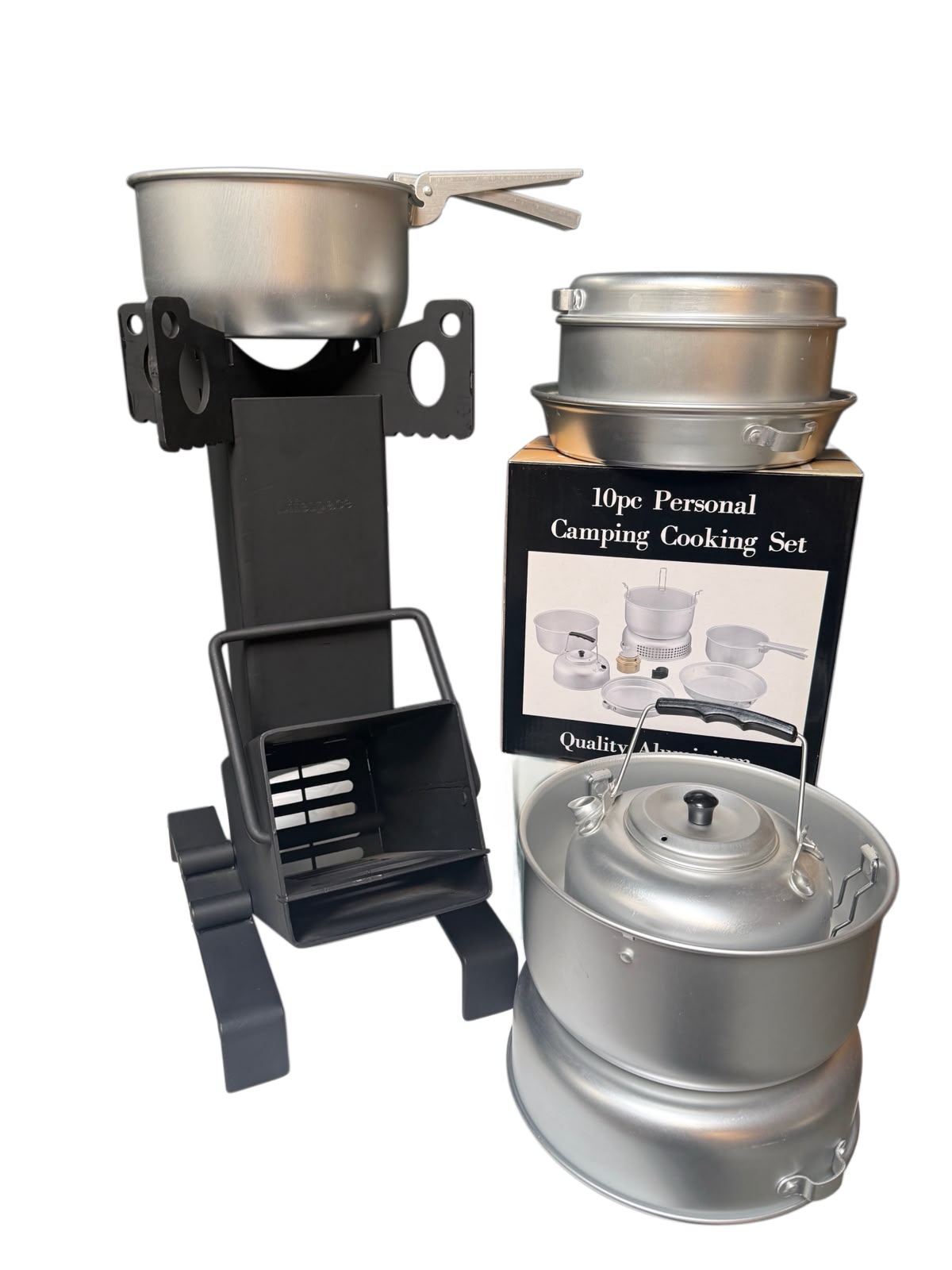 Lifespace Camping and Outdoor Cooking Kit - Complete Outdoor Cooking Solution - Lifespace