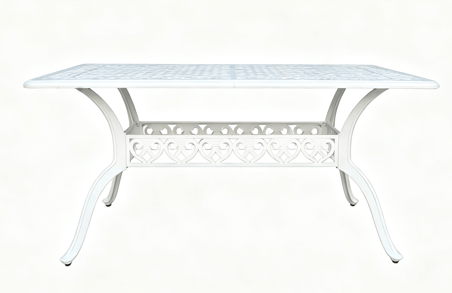 Lifespace Cast Aluminium 6-seater Patio Table (White) - Lifespace