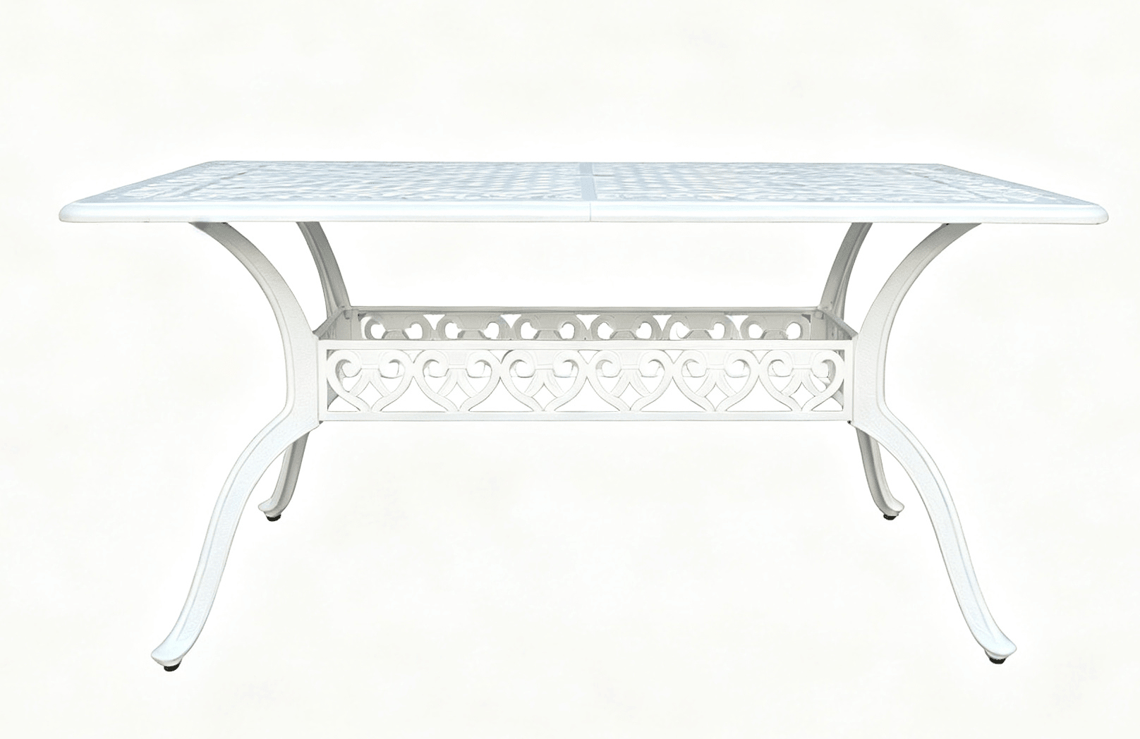 Lifespace Cast Aluminium 6-seater Patio Table (White) - Lifespace