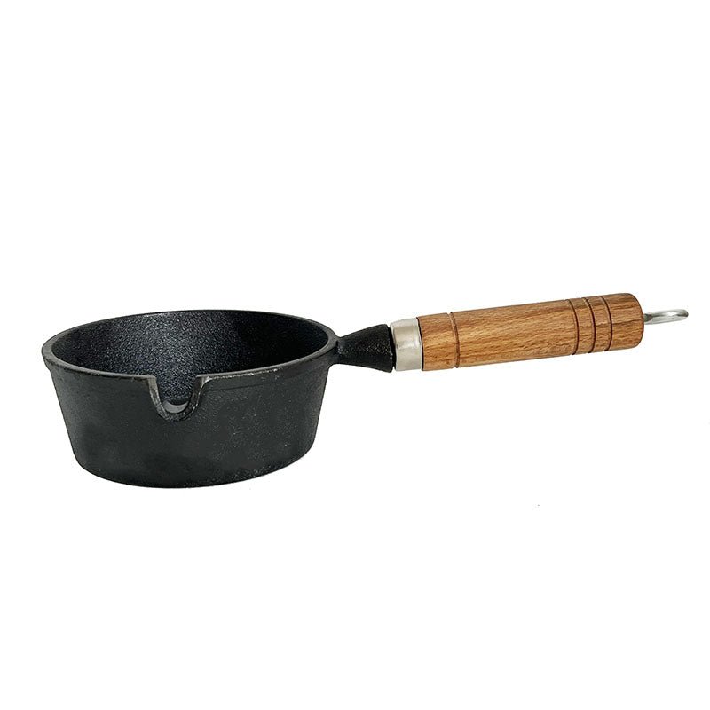 Lifespace Cast Iron Basting Pot & Premium Silicone Basting Brush Bundle - Lifespace