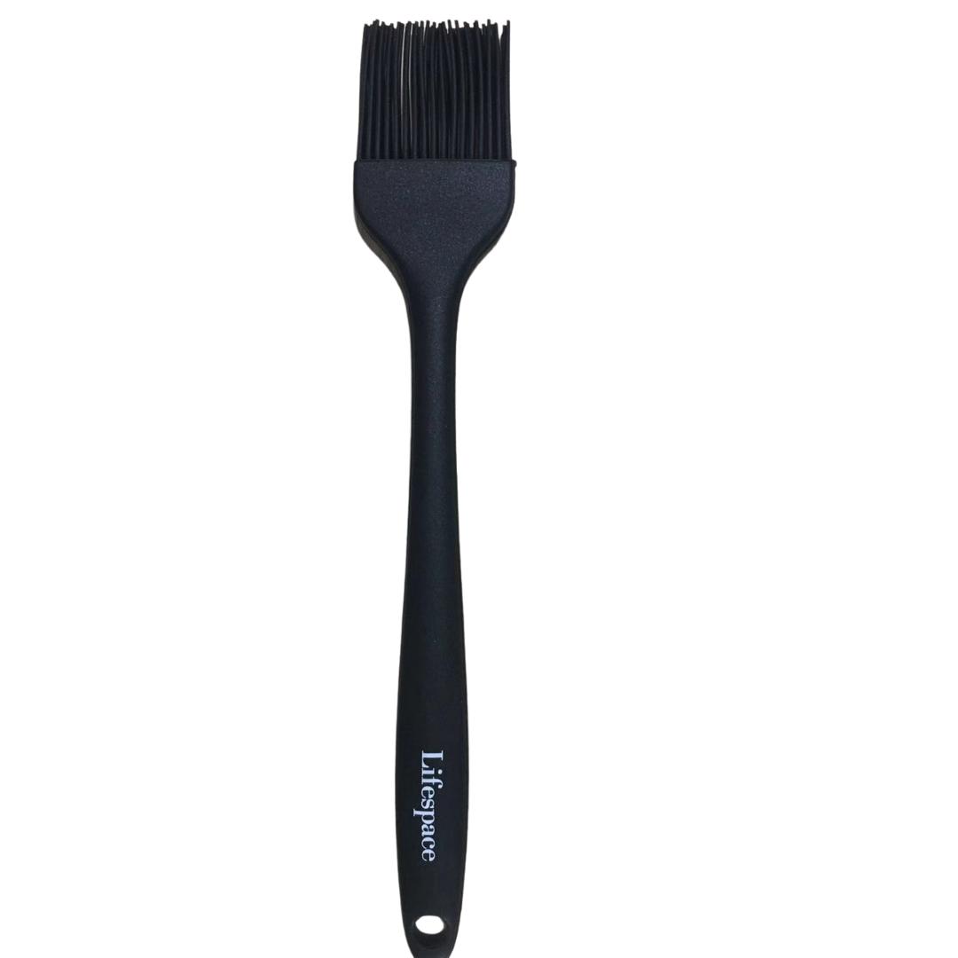 Lifespace Cast Iron Basting Pot & Premium Silicone Basting Brush Bundle - Lifespace