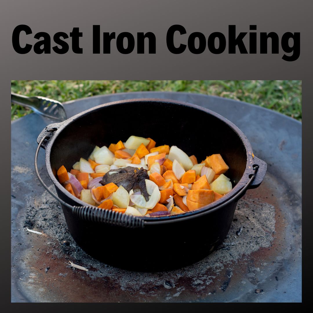 Lifespace Cast Iron Dutch Oven Bread Pot 24,5cm + Potjie Clean & Care Kit Bundle - Lifespace