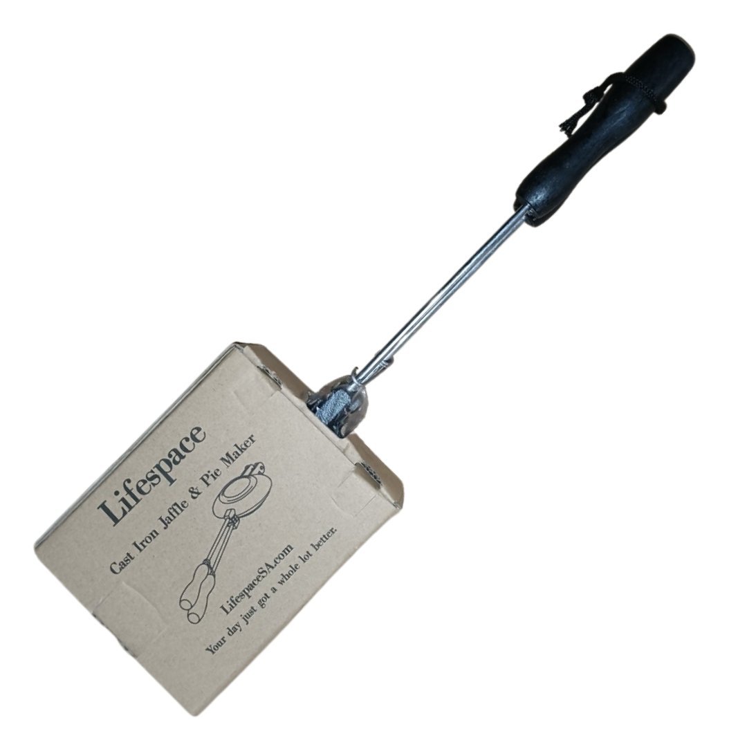 Lifespace Cast Iron Jaffle Irons (2-Pack) + 400ml Non-Stick Spray Combo Pack - Lifespace