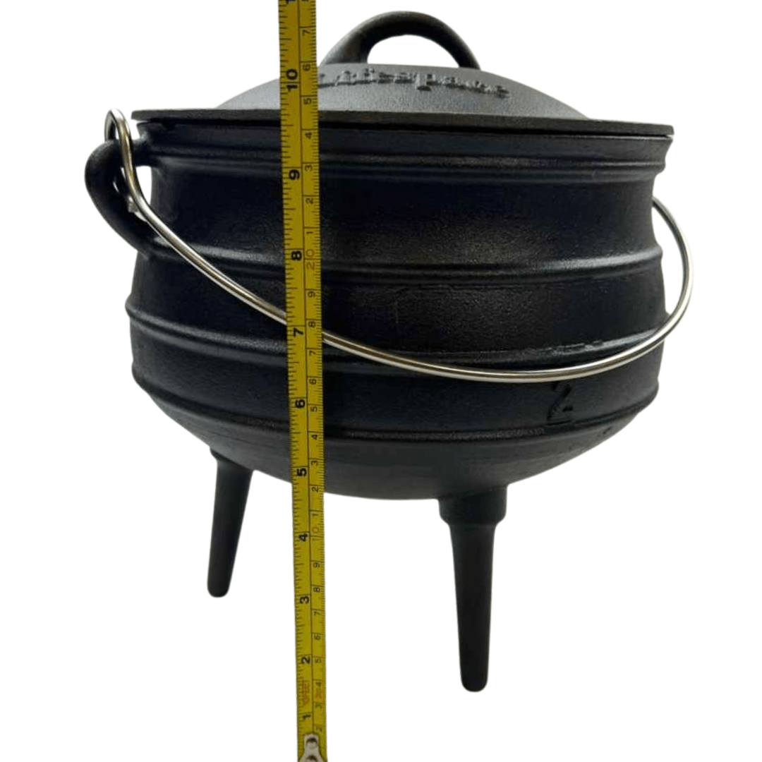 Lifespace Cast Iron No 2 Potjie Pot - 6lt - Lifespace