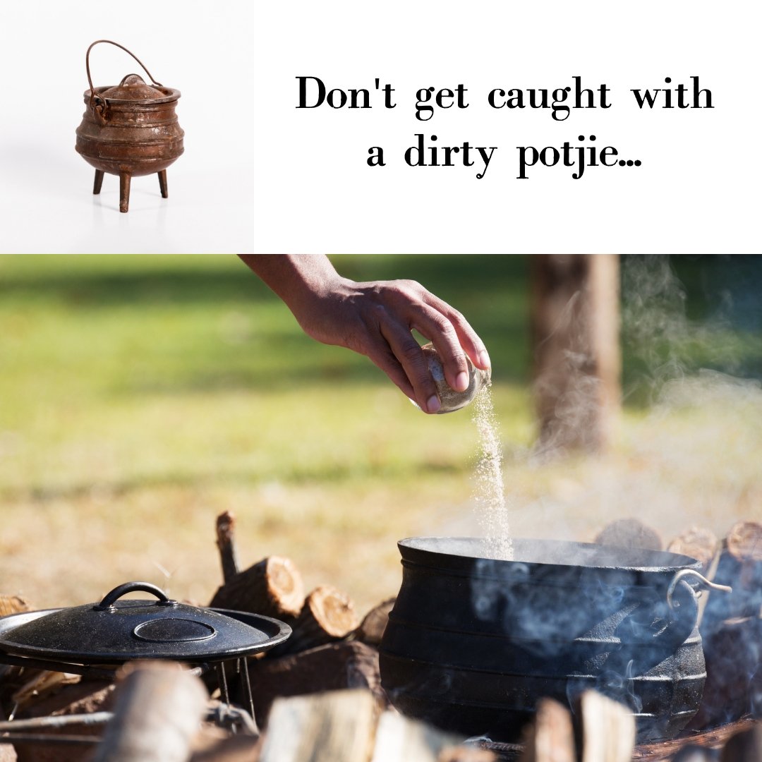 Lifespace Cast Iron Potjie Clean & Care Kit