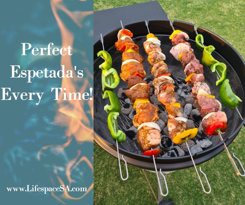 Lifespace Bowl Firepit & Espetada Skewer Bundle Set