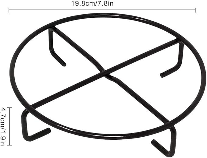Lifespace Grid Stand Trivet for Dutch Ovens, Potjies & Pots - 2-Pack - Lifespace