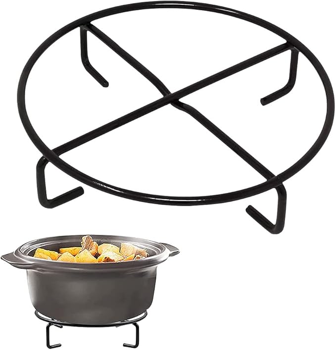 Lifespace Grid Stand Trivet for Dutch Ovens, Potjies & Pots - 2-Pack - Lifespace