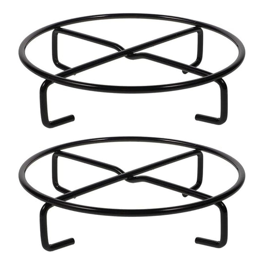 Lifespace Grid Stand Trivet for Dutch Ovens, Potjies & Pots - 2-Pack - Lifespace