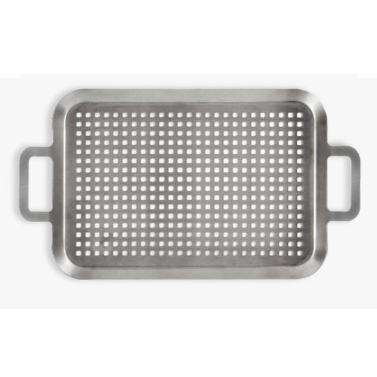 Lifespace Large Perforated Braai Pan + 400ml Non-Stick Spray Combo Pack - Lifespace