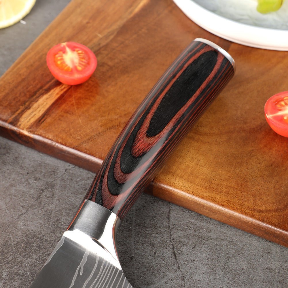 Lifespace Laser Engraved Kitchen Chef Knife in a Gift Box - Lifespace