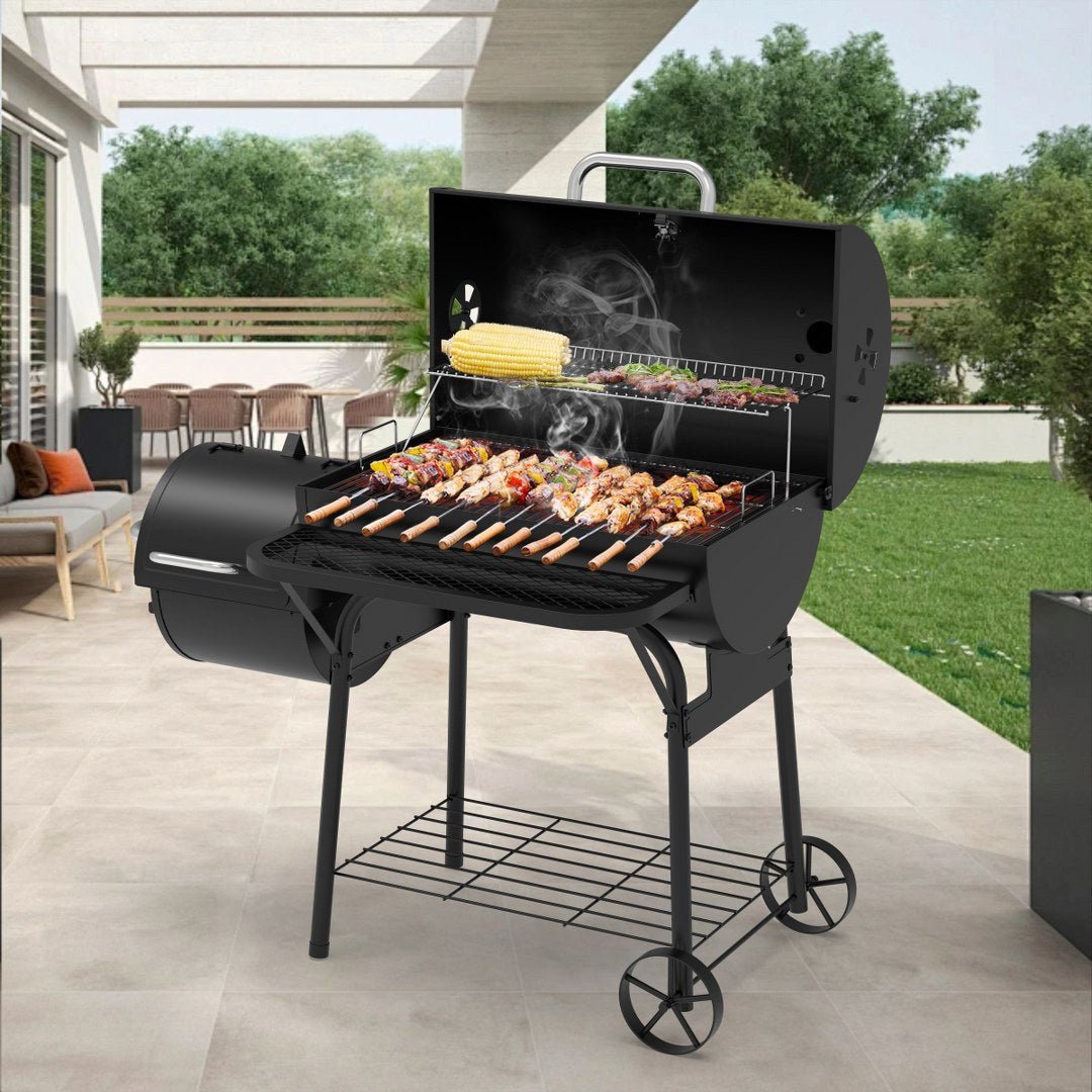 Lifespace Offset Barrel Smoker & Braai + Lifespace 145cm Braai Cover Bundle