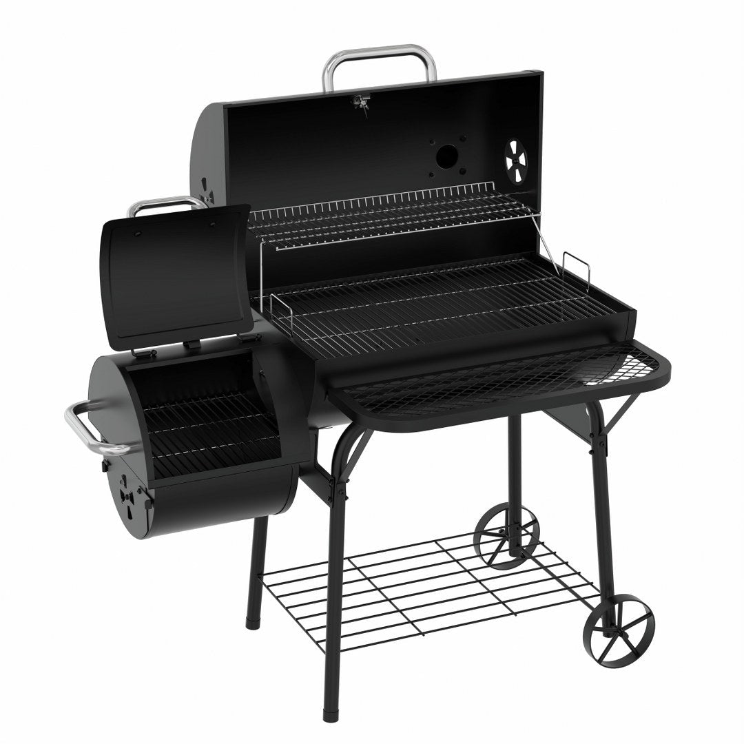 Lifespace Offset Barrel Smoker & Braai + Lifespace 145cm Braai Cover Bundle