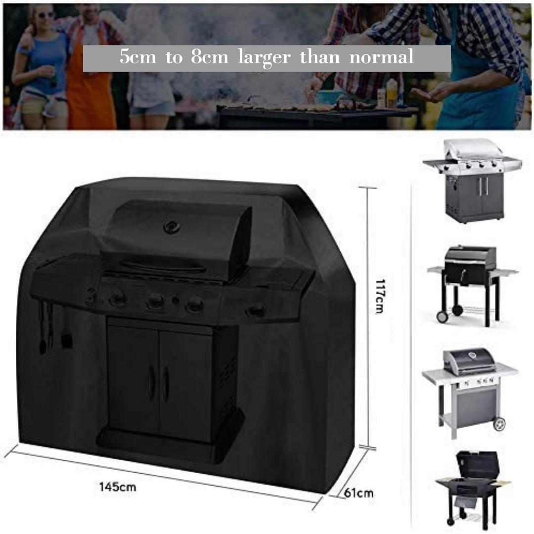 Lifespace Offset Barrel Smoker & Braai + Lifespace 145cm Braai Cover Bundle - Lifespace