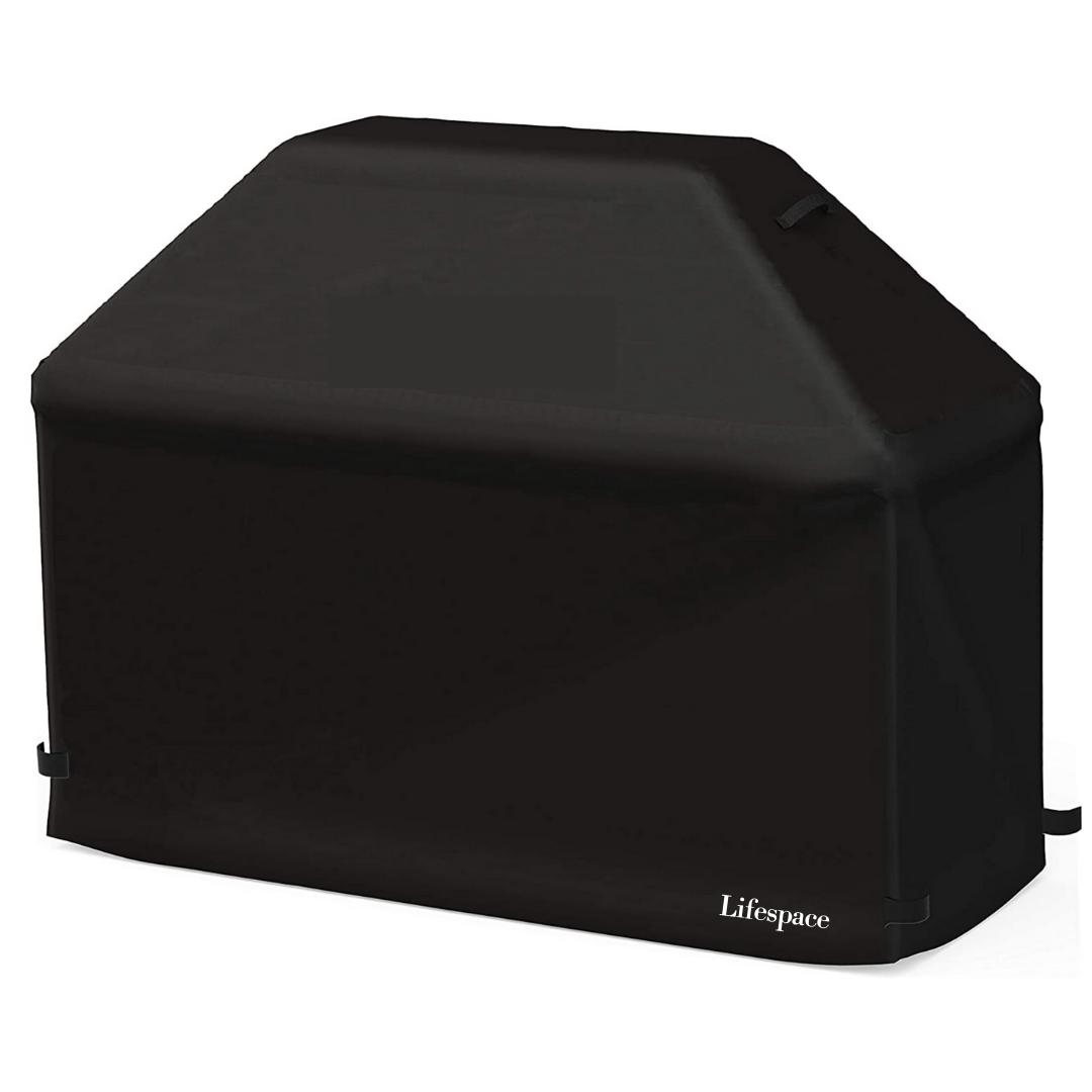 Lifespace Offset Barrel Smoker & Braai + Lifespace 145cm Braai Cover Bundle - Lifespace