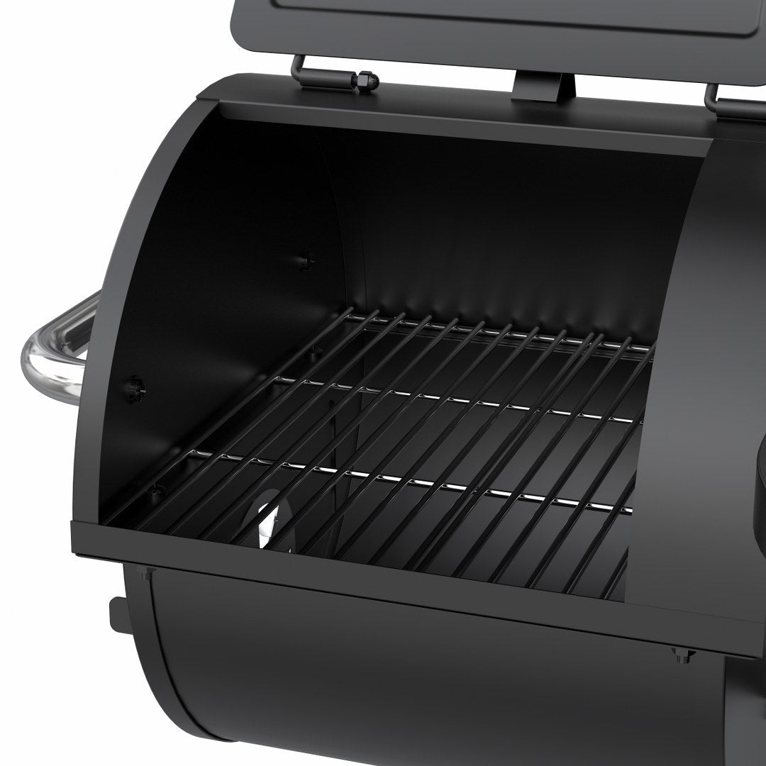 Lifespace Offset Barrel Smoker & Braai + Lifespace 145cm Braai Cover Bundle - Lifespace