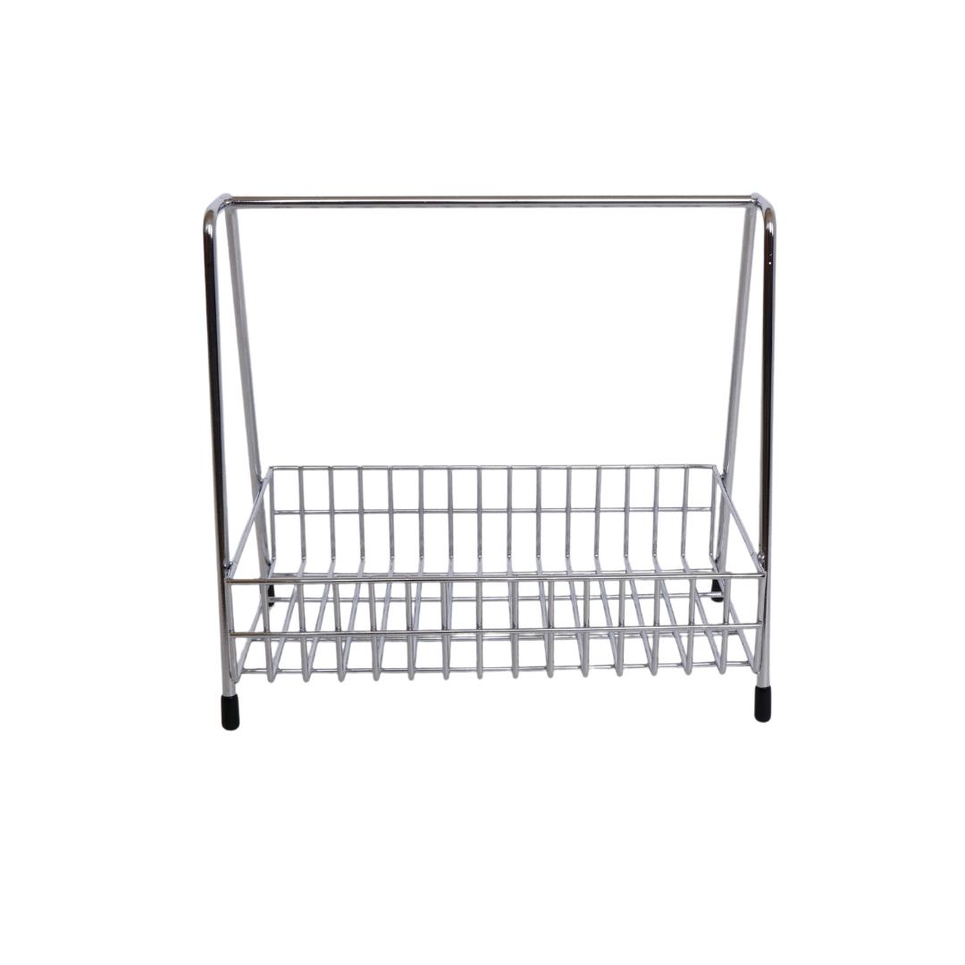Lifespace Patio & Braai Essentials Bundle – Round Side Table + 2x Jalapeño/Drumstick Racks + Chrome Condiment Caddy - Lifespace