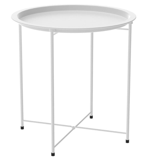 Lifespace Patio & Braai Essentials Bundle – Round Side Table + 2x Jalapeño/Drumstick Racks + Chrome Condiment Caddy - Lifespace