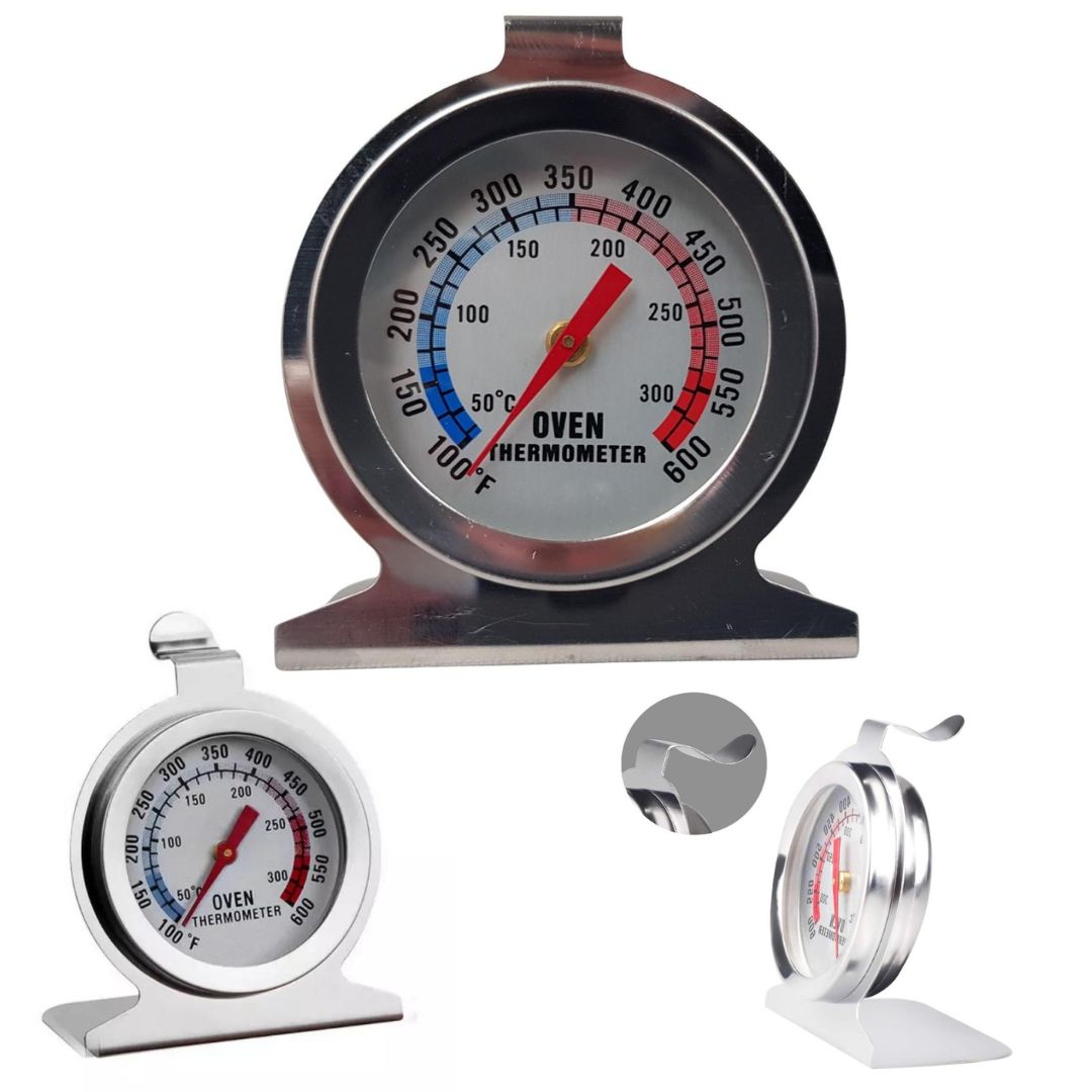 Lifespace Pizza Oven, Kettle Braai, Smoker, Oven Thermometer - 2-Pack - Lifespace
