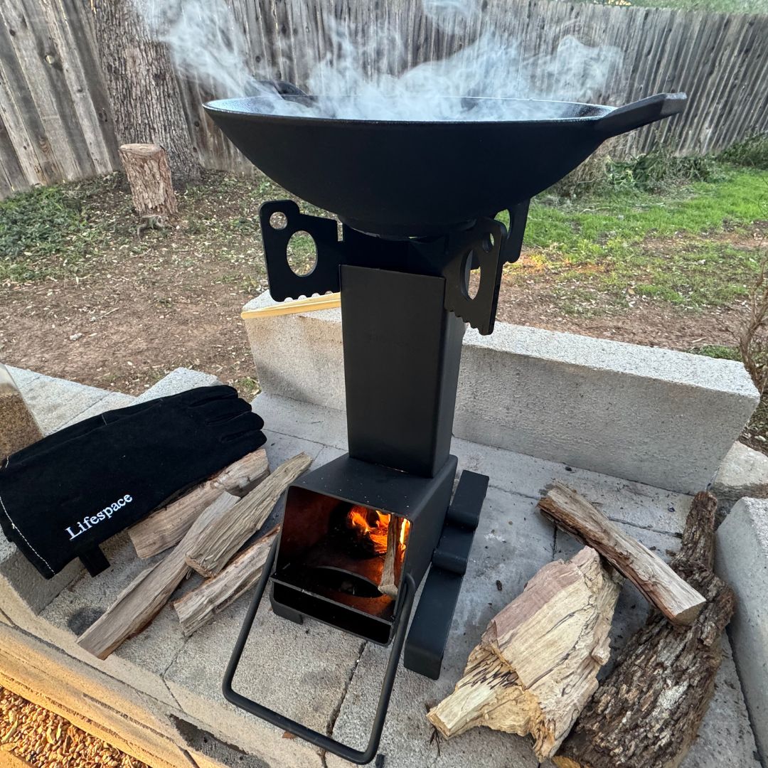 Lifespace Camping and Outdoor Cooking Kit - Complete Outdoor Cooking Solution