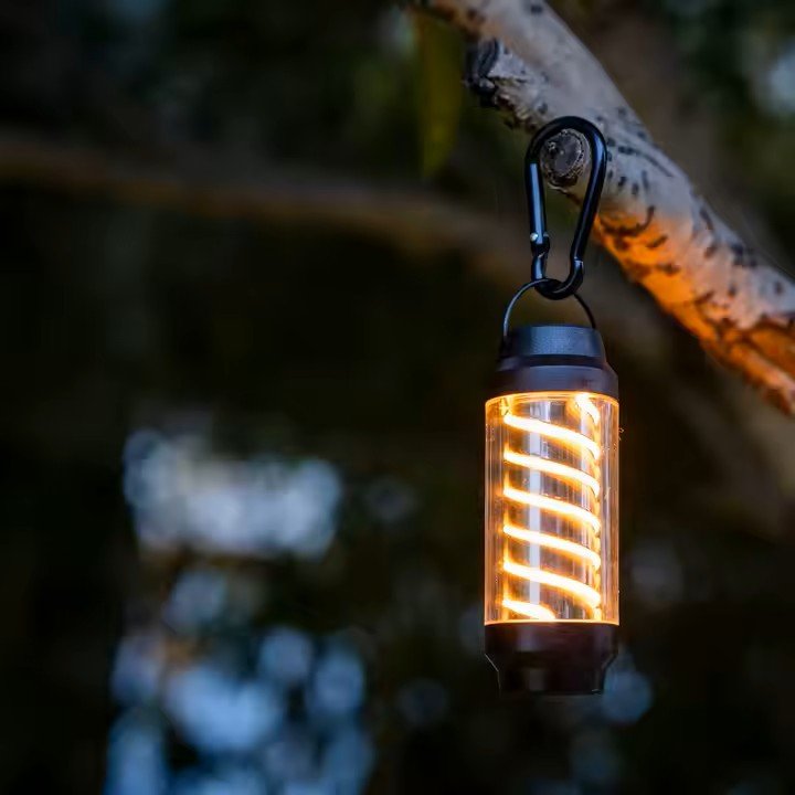 Lifespace Ultimate Outdoor Camping Lighting Bundle – 2x Camping Lanterns + 2x Mini Light Sticks with Carabiners