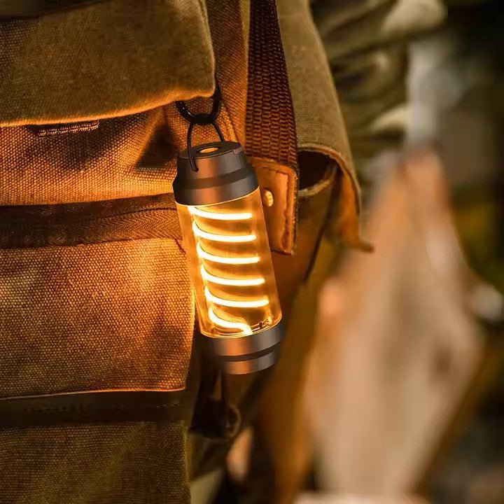 Lifespace Ultimate Outdoor Camping Lighting Bundle – 2x Camping Lanterns + 2x Mini Light Sticks with Carabiners