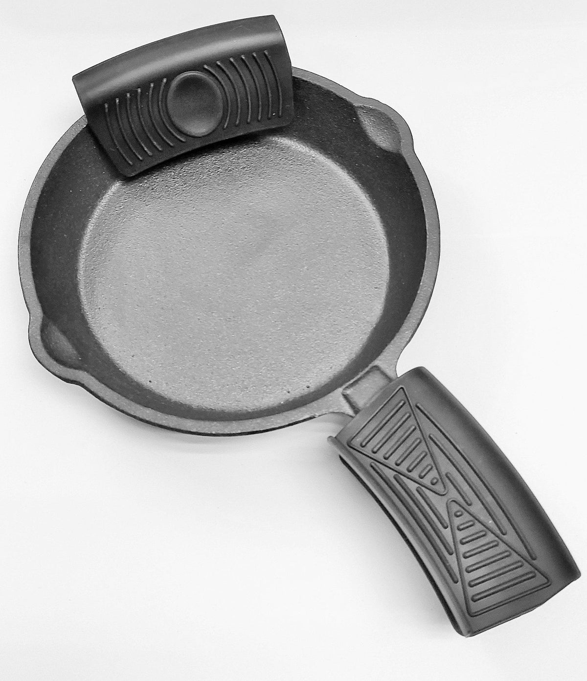 Lifespace Quality Silicone Black Pot Clamp & Sheath Handle Kit - 6pc - Lifespace