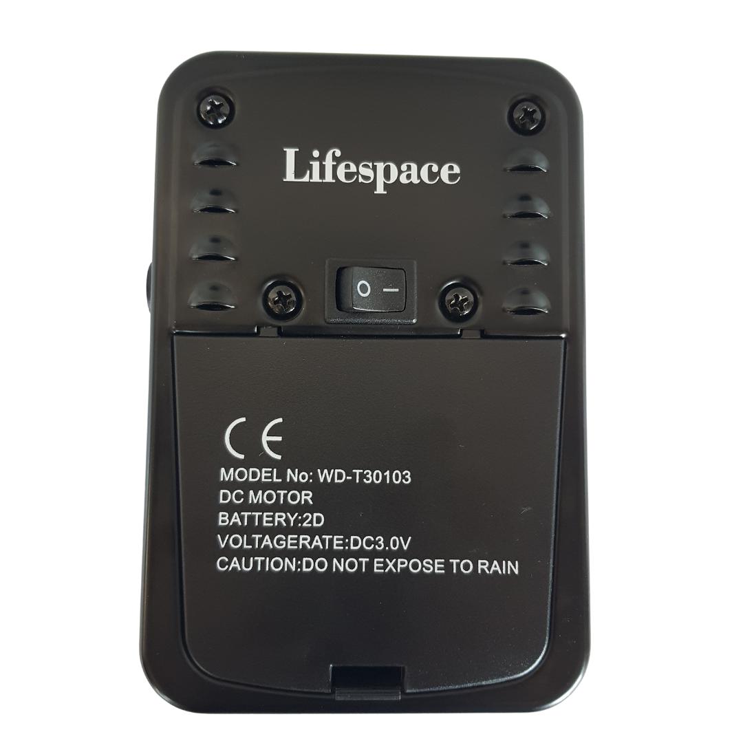 Lifespace Silent Rotisserie Motor + 220V Adaptor Plug Combo Deal - Lifespace
