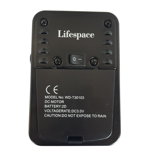Lifespace Silent Rotisserie Motor + 220V Adaptor Plug Combo Deal - Lifespace