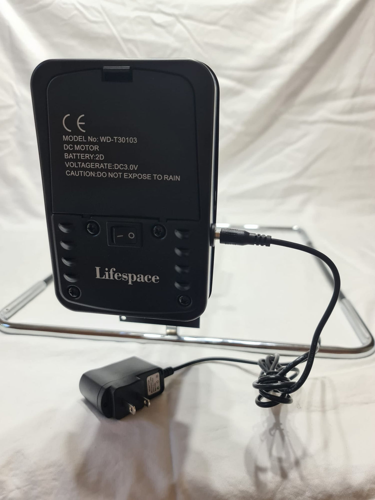 Lifespace Silent Rotisserie Motor + 220V Adaptor Plug Combo Deal - Lifespace