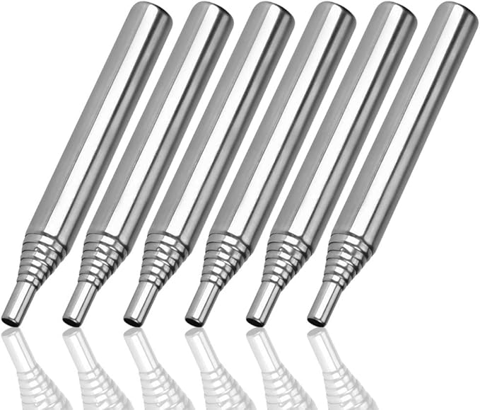 Lifespace Stainless Steel Pocket Fire Bellow Tool - 3-Pack - Lifespace