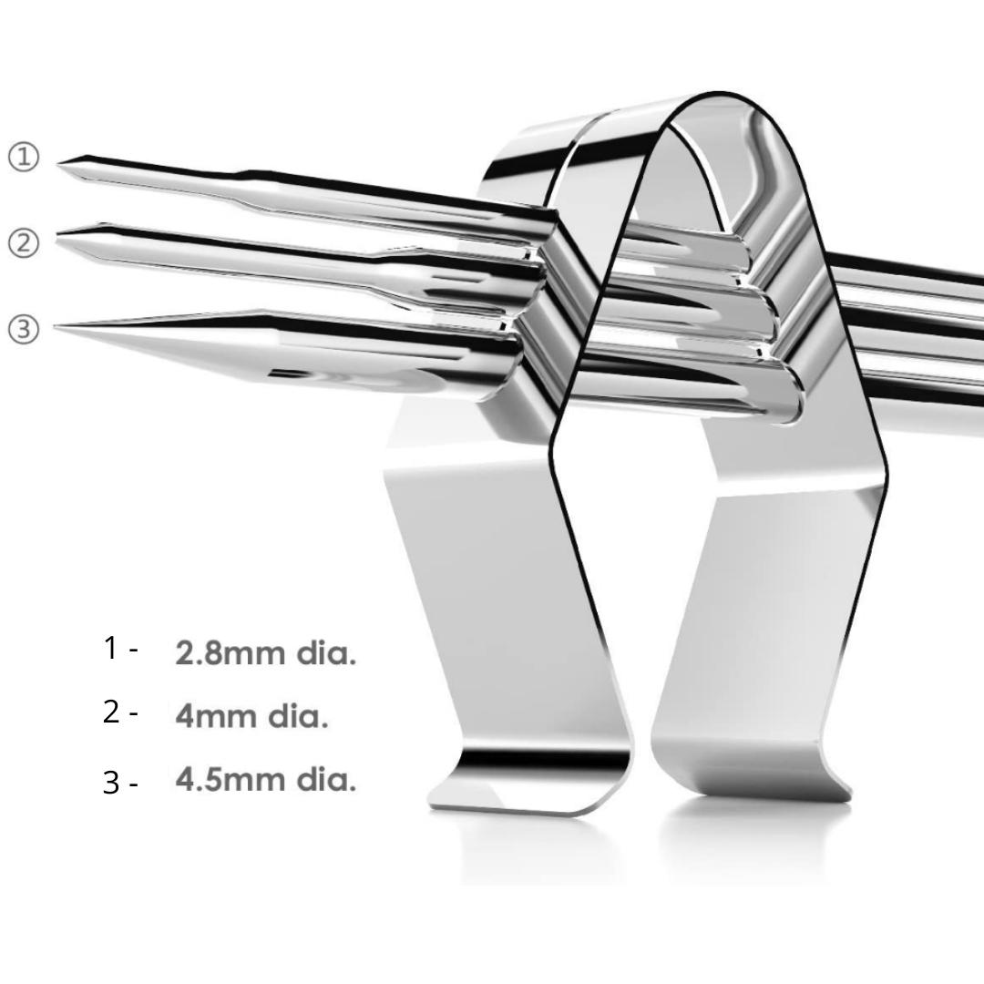 Lifespace Thermometer Probe Holder Clips, 3 x Twin-Pack - Lifespace