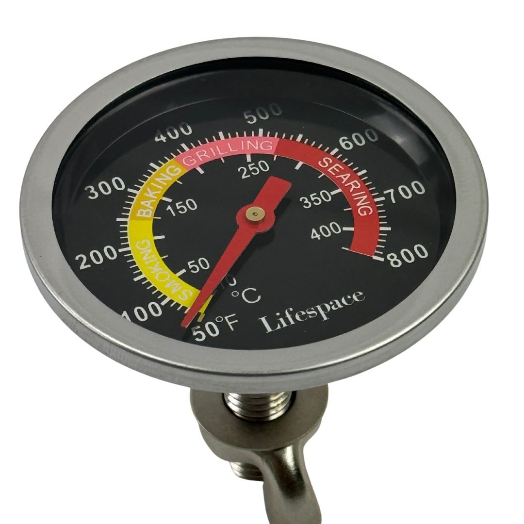 Lifespace Ultimate Braai & Oven Thermometer Bundle – 4-Probe Wireless + Probe BBQ + Universal Replacement + Pizza/Oven Thermometer Set