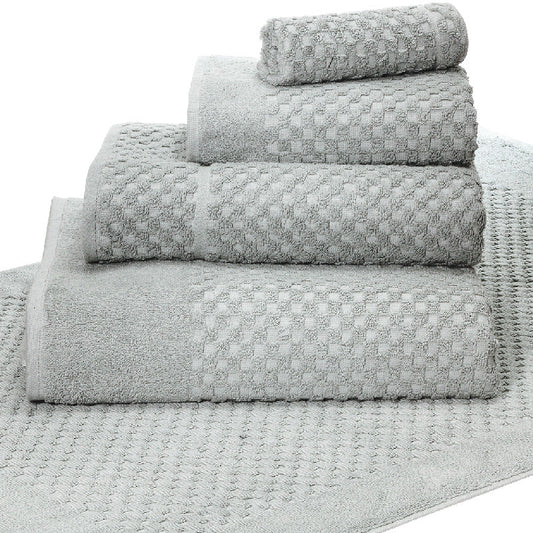 Terry Lustre 525gsm Waffle Weave Towel and 2070gsm Bath Mat Collection - Various Options and Select Colours - Lifespace