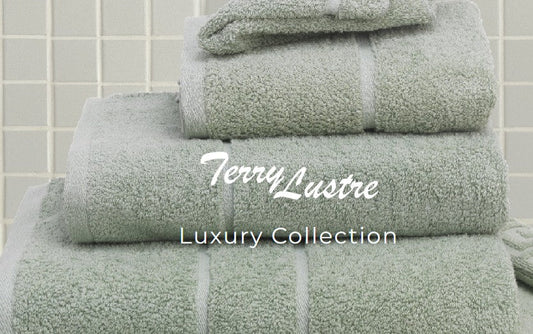 Terry Lustre Luxury Collection 525gsm High - End Towel Range – Various Colours & Options - Lifespace