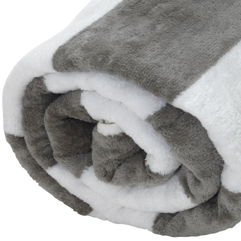 Terry Lustre Trousseau Royal Collection Velour and Terry Striped Pool Towels - Various Options Available - Lifespace