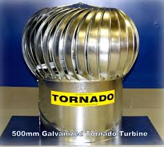 Windmaster Tornado 610mm Turbine Ventilator - Various Material Options - Lifespace