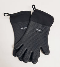 Load image into Gallery viewer, Lifespace Heat Resistant Silicone Gloves (pair) - Cotton Lined, Fully Washable - Lifespace