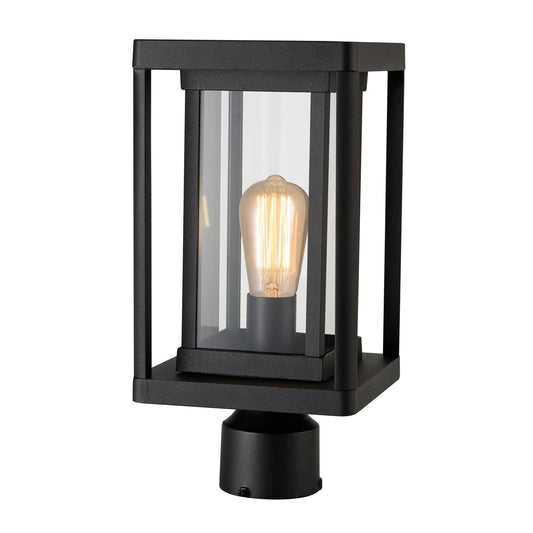 Aluminium Pillar with Clear Glass - Lifespace