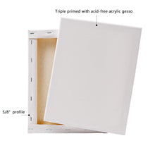 Load image into Gallery viewer, Artecho Stretch Canvas 6 Set Value Pack White - 8&quot; x 10&quot; - Lifespace