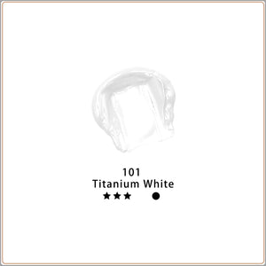 Artecho Titanium White 4.05 - 120ml Acrylic Paint Tube - 3 pack - Lifespace