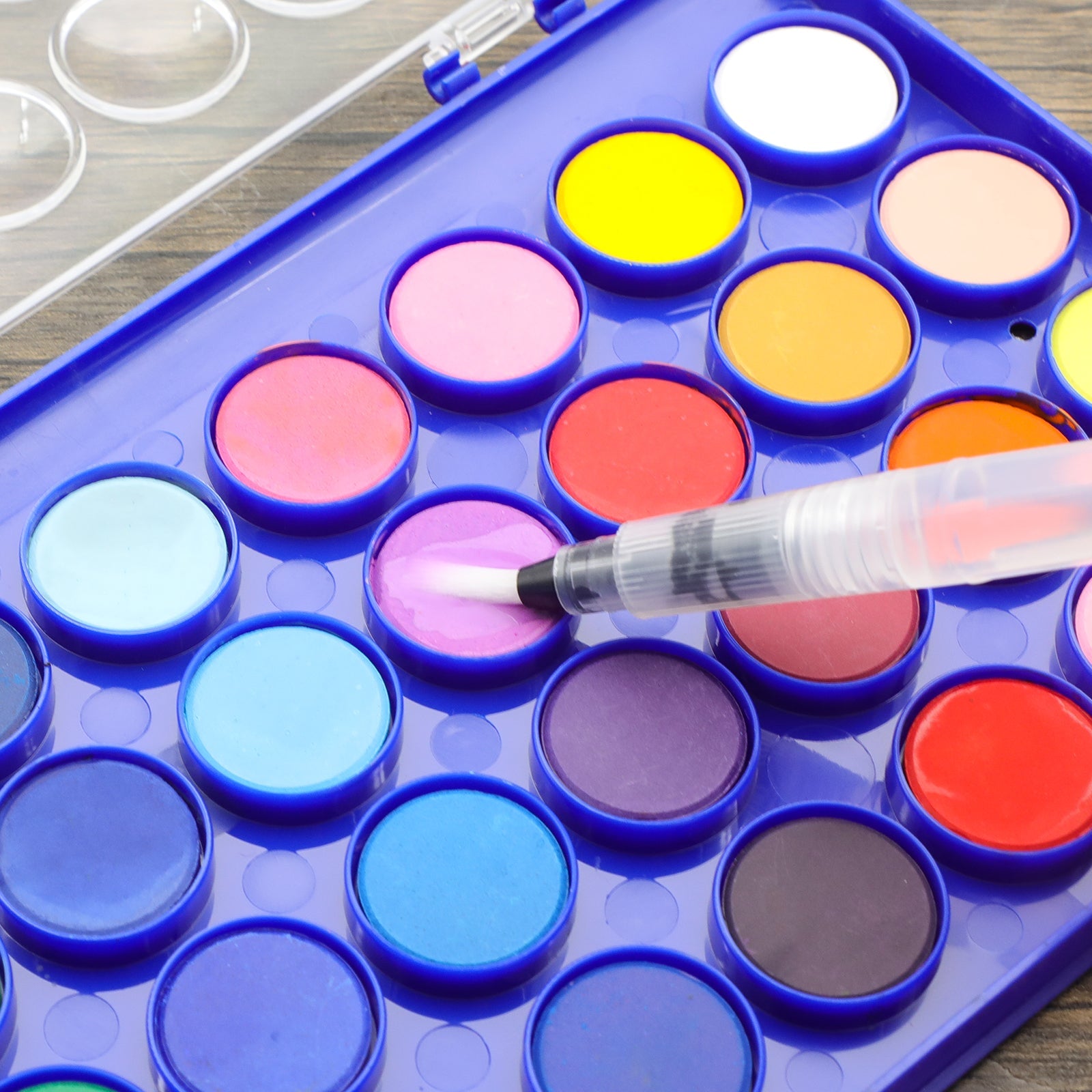 Artecho Watercolour Paint Set in a Plastic Case - Student 36 colour - Lifespace
