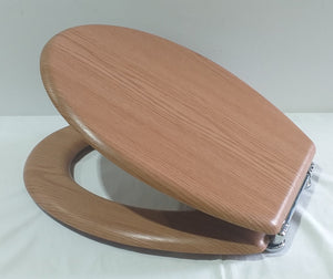 Atlantica Woodline Toilet Seat – Oak - Lifespace