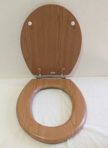 Atlantica Woodline Toilet Seat – Oak - Lifespace