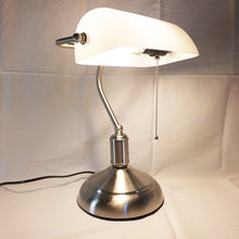 Load image into Gallery viewer, Bankers Lamp with Pull Switch - White - Lifespace