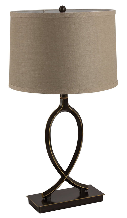 Black Gold Aluminium with Hessian Shade - Lifespace