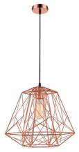Load image into Gallery viewer, Copper Metal Pendant -1x60W/11W ES (Not included) - Lifespace