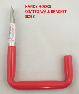 Handy Hooks - Coated Wall Bracket - The easy to install storage solution - Lifespace