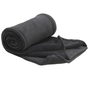 Hemmed Coral Fleece Blankets - various colours & sizes - Lifespace