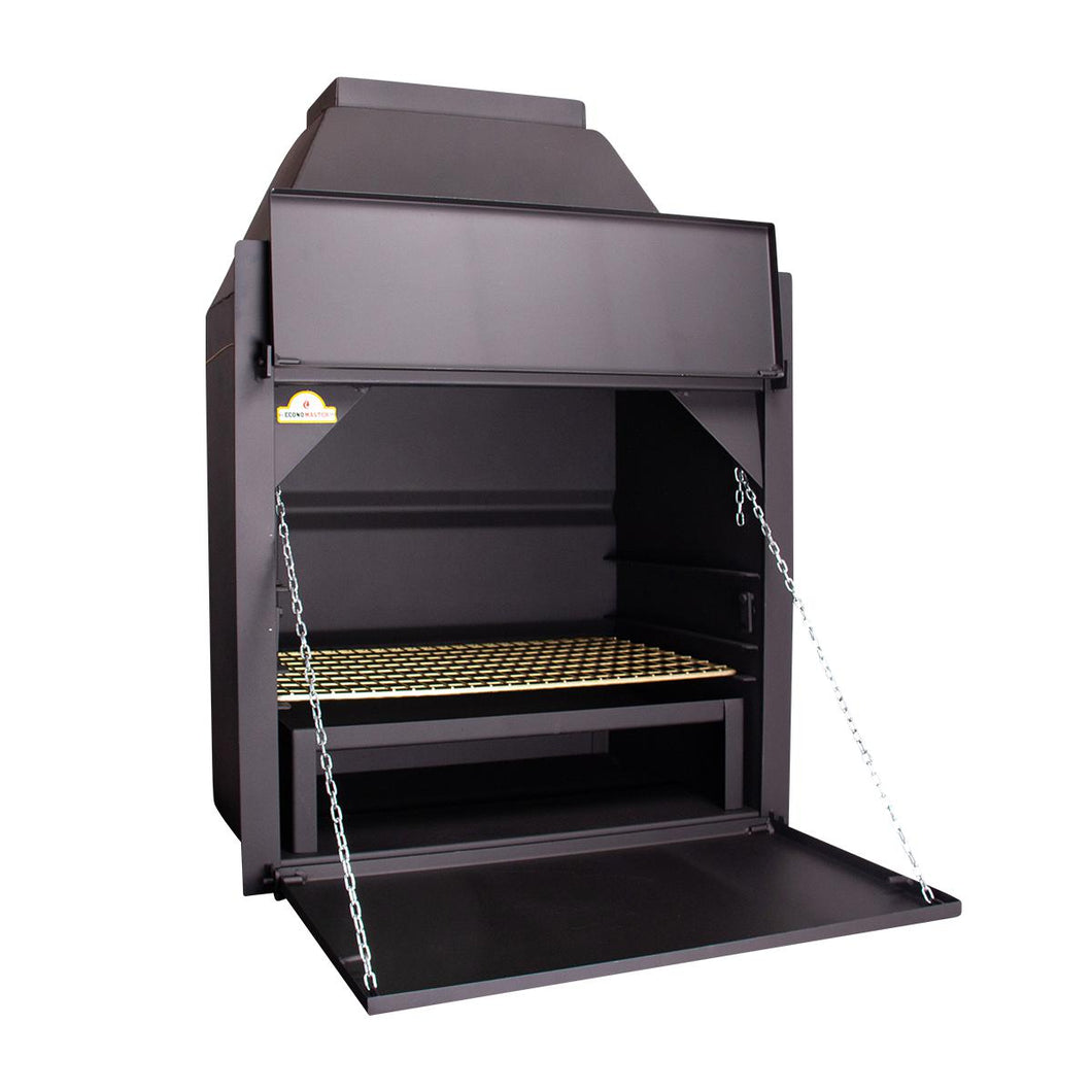 Home Fires 700 DEEP Economaster Built-In Braai 500mm - Lifespace